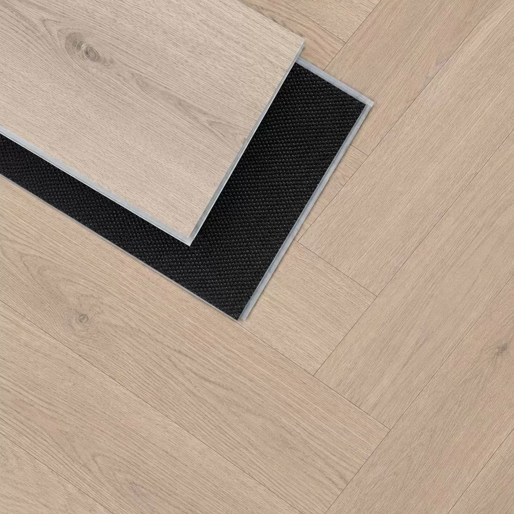 Herringbone SPC Flooring &ndash; Premium Pattern for Showrooms and High-Value Projects